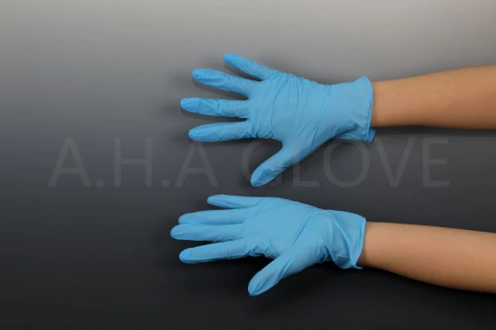 Good Price 100PCS Box Disposable Blue Exam Safety Medical Nitrile Surgical Examination Gloves