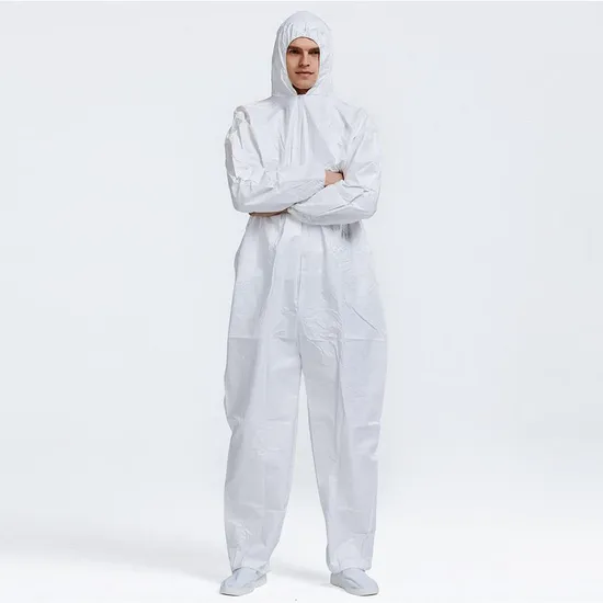 Disposable Non Woven Microporous Protective Safety Coveralls Clothing for Industry