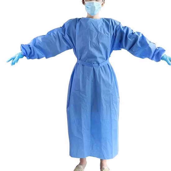 Factory Supply Cheap Price Disposable Isolation Gown/Suit/Garment/Cloth