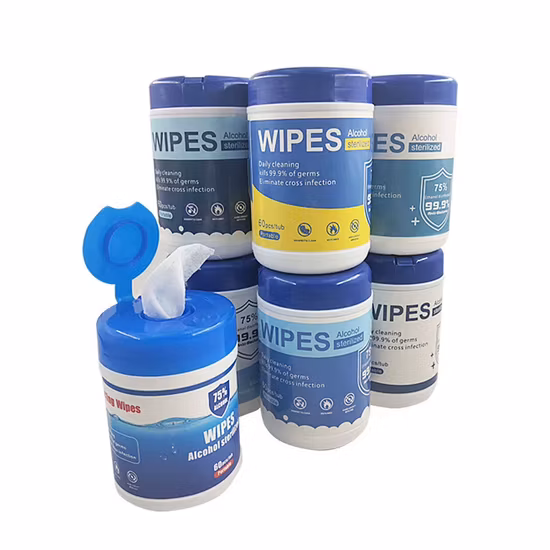 Alcohol Free 100% Pure Content Skincare Baby Wipescleaning Antiseptic Wet Sanitizing Hand Wash Sanitizer Antibacterial Disinfecting Wipes