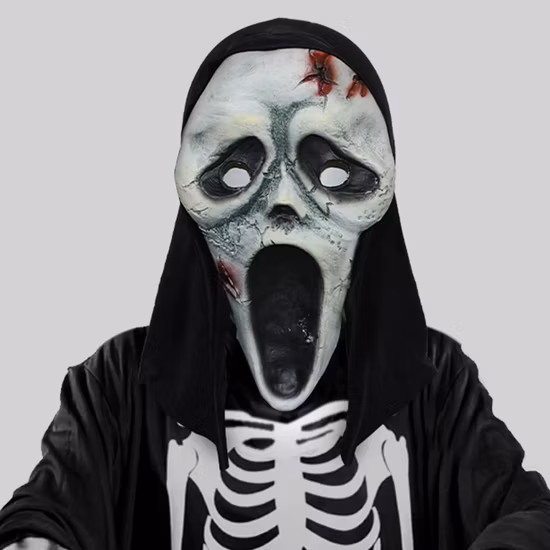 Nightmare Christmas Halloween Party Cloth Mask Washable Cotton Face Mask