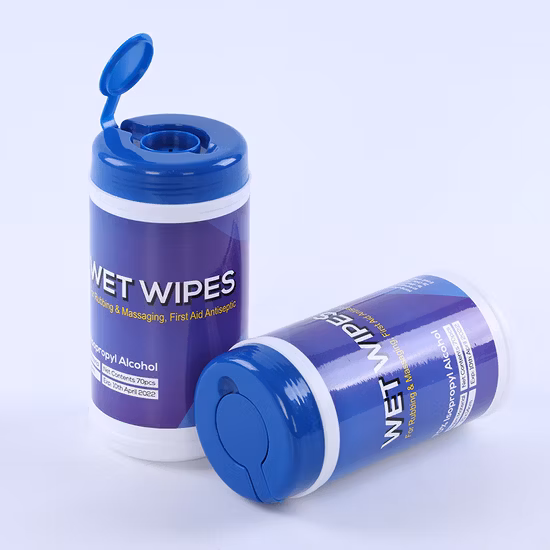 Special Microfiber Nonwoven Flushable Wholesale Plastic Box Disinfectant Soft Packing Wet Wipes \Sanitizing Wipe/ Hand&Gym Wipes/Ipa&Alcohol FDA&EPA Wet Wipes