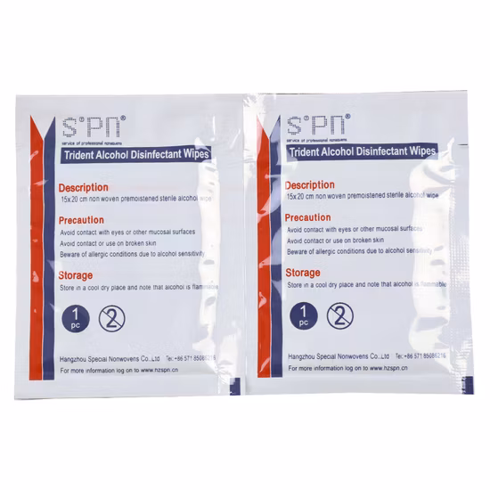 Special Nonwovens Antibacterial Convenient and Pre-Moistened Disinfect Soft Healty Care Medical Wipe Disinfecting Wet Cleaning Wipes